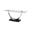 living room tangent console table