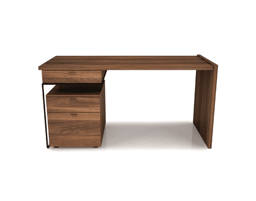 office linea desk with drawer cabinet