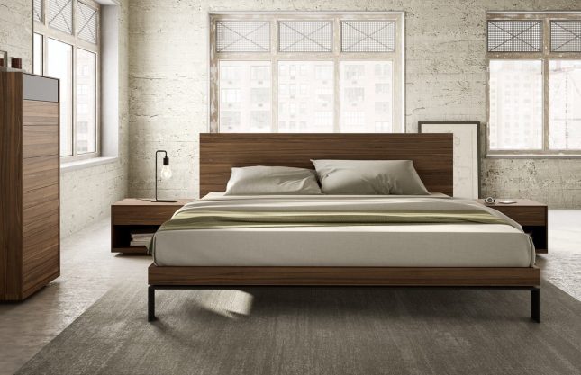 Bora bed with Mimosa collection
