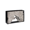 Framed ″ Console Table In Gray Stone – Variation