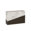 Geometry Console Table in Greystone