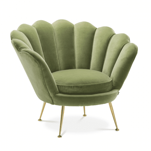 Melissa Accent Chair in Light Green