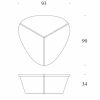 aida coffee table dimensions in cm