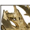 cast root gold leaf detail