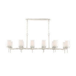 lighting_manchester 59-inch chandelier satin nickel