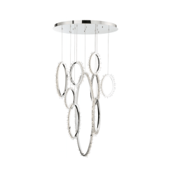 lighting scoppia round chandelier