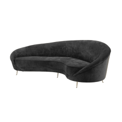 living room provocateur sofa black