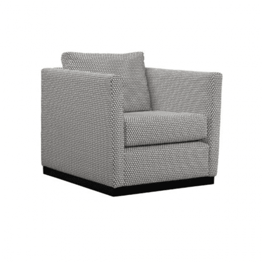 living room spin armchair