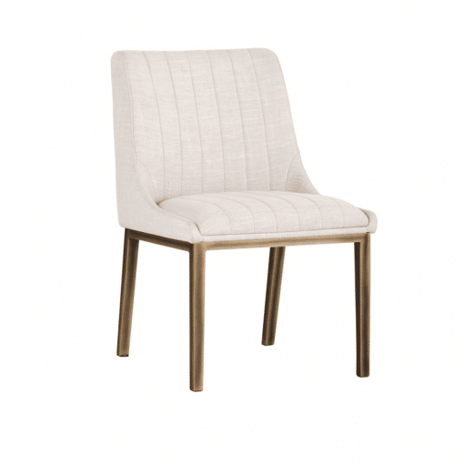 Halden Dining Chair Beige Linen