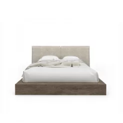 Silk Upholstered Bed