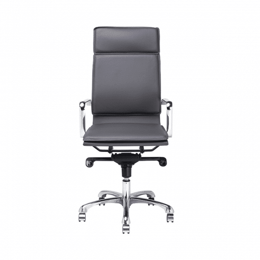CARLO OFFICE CHAIR GREY front 1