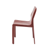 COLTER DINING CHAIR BORDEAUX side