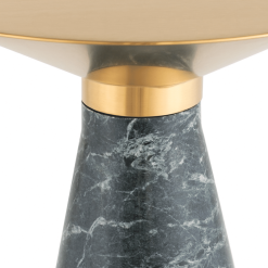 IRIS SIDE TABLE gold green