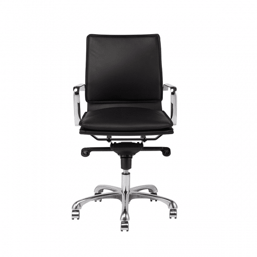carlo office chair black low back 003