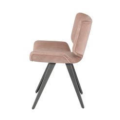 dining room astra chair blush and titanium 002