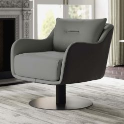 platt lounge chair warm grey liveshot