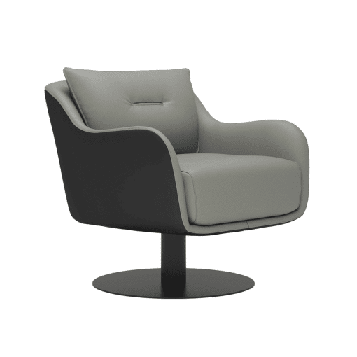 platt lounge chair warm grey