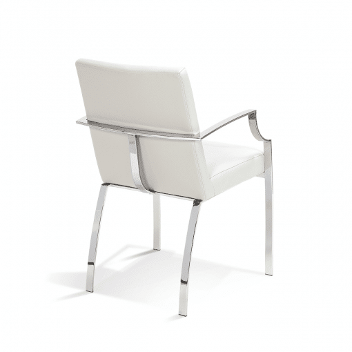 dining room ellen chair white leatherette 002
