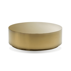 living room sphere coffee table gold