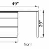 savvy extension dresser dimensions
