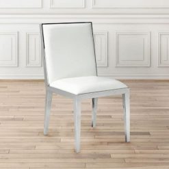 valor white leatherette chair liveshot