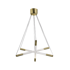 lighting empire 28 inch chandelier gold