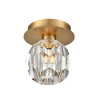 lighting parisian flush mount brass