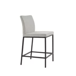 Aria Stool with Metal Base