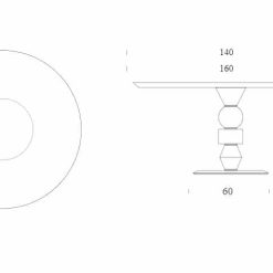 Pandora Dining Table Dimensions