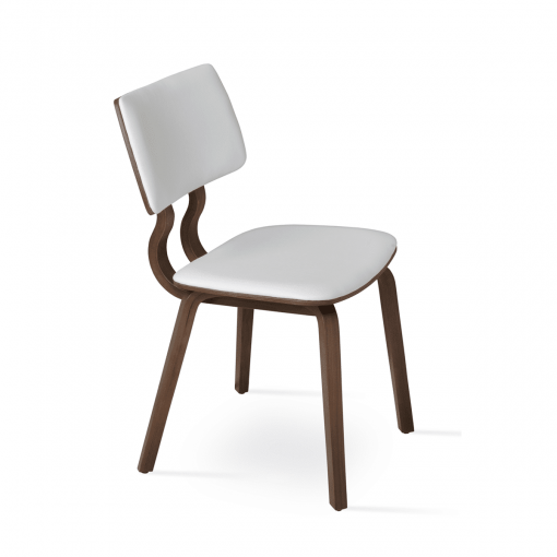 Taylor Dining Chair White Leatherette
