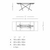 lorelei dining table dimensions