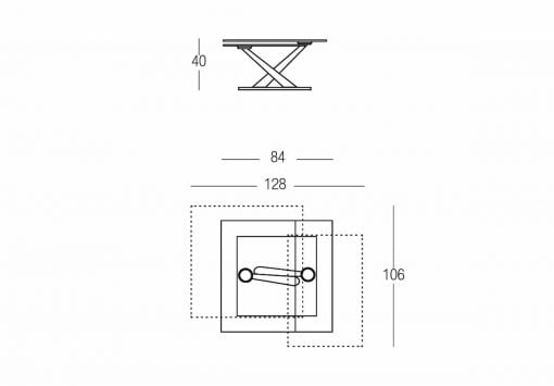 lucius coffee table dimensions