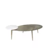 Tuner Oval Coffee Table