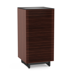 Corridor Audio Tower in Chocolate Stained Walnut