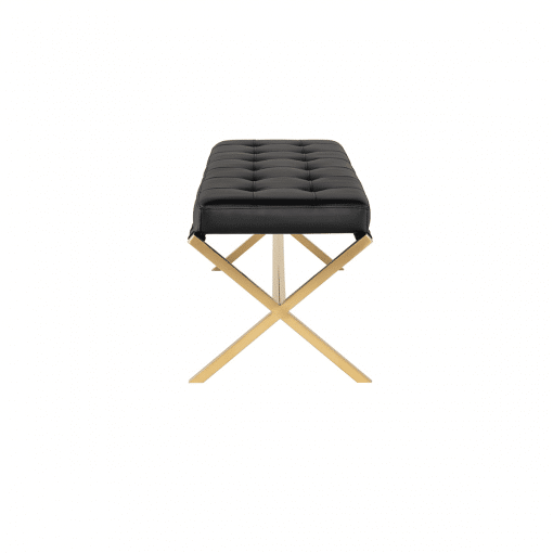 AUGUSTE BENCH gold and black 2