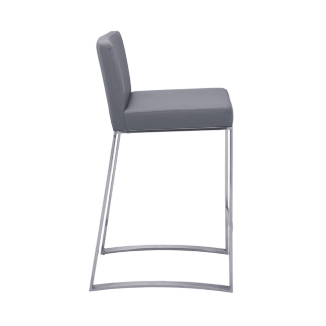 Architect Counter Stool grey side 1