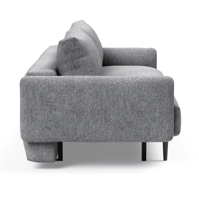 Frode Sofa Bed with Arms in Twist Granite Side