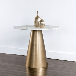 Leonie Bistro Table Gold 3