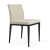 Aria MW Dining Chair Boucle Off White and Walnut