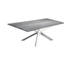 COUTURE DINING TABLE oxidized grey oak top