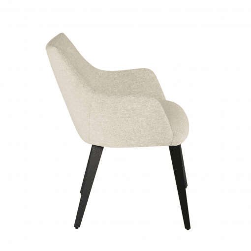 Renee Dining Chair shell Bronze side