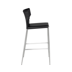 THENA COUNTER STOOL BLACK SIDE