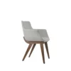 Bottega Handle Back Wood Chair