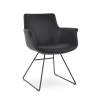 BOTTEGA WIRE ARM CHAIR ECO LEATHER F
