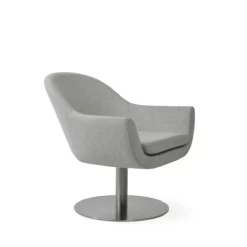 Madison Round Swivel Arm Chair