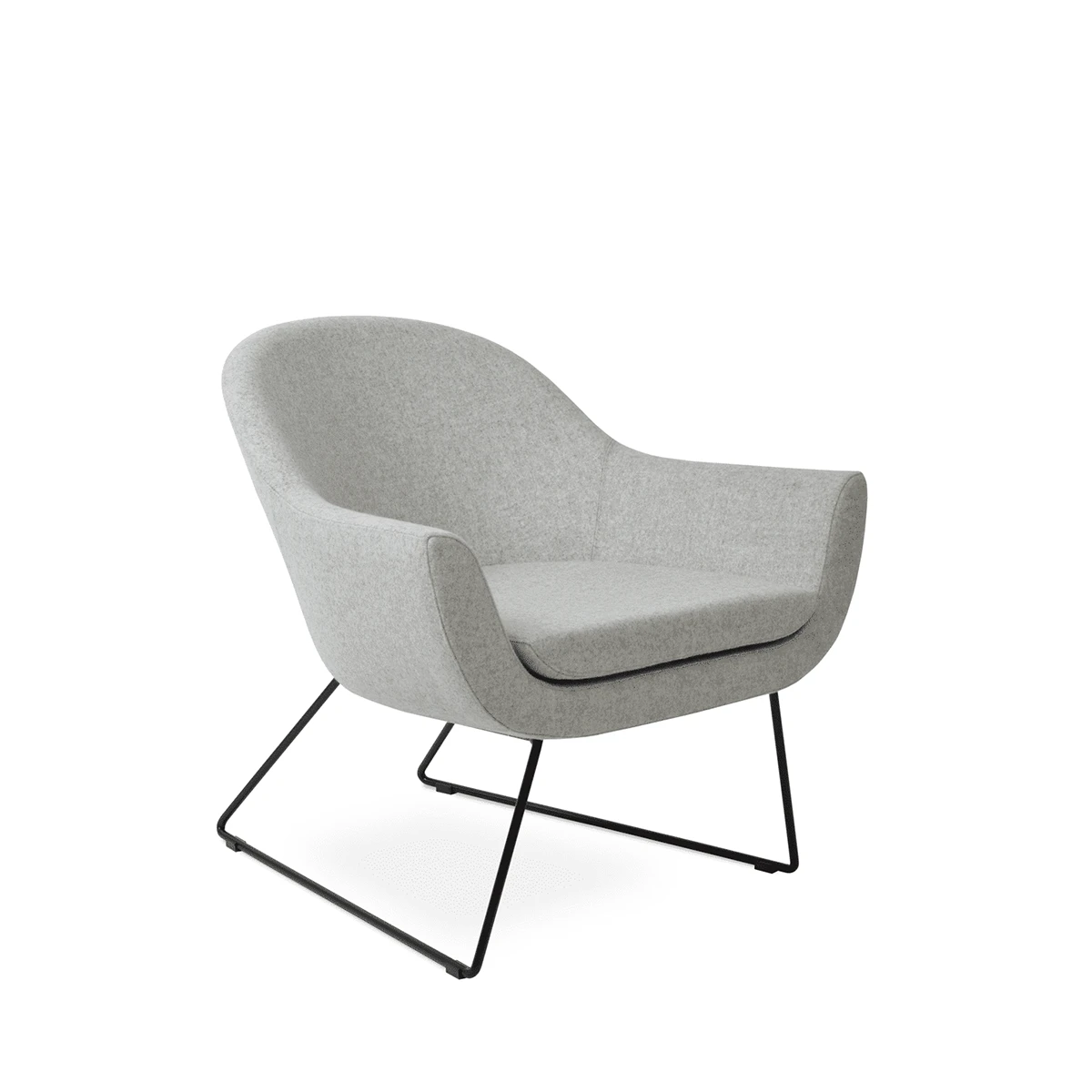 Madison Wire Sled Arm Chair