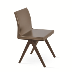 dining chair polo fino walnut gold ppm