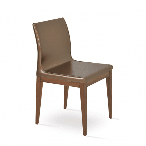 dining chair polo wood american walnut gold ppm