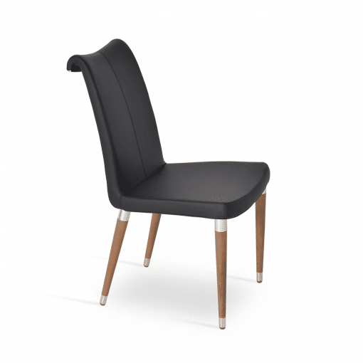 dining room tulip ana chair black ppm