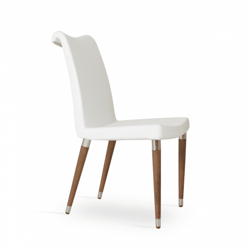 dining room tulip ana chair white ppm